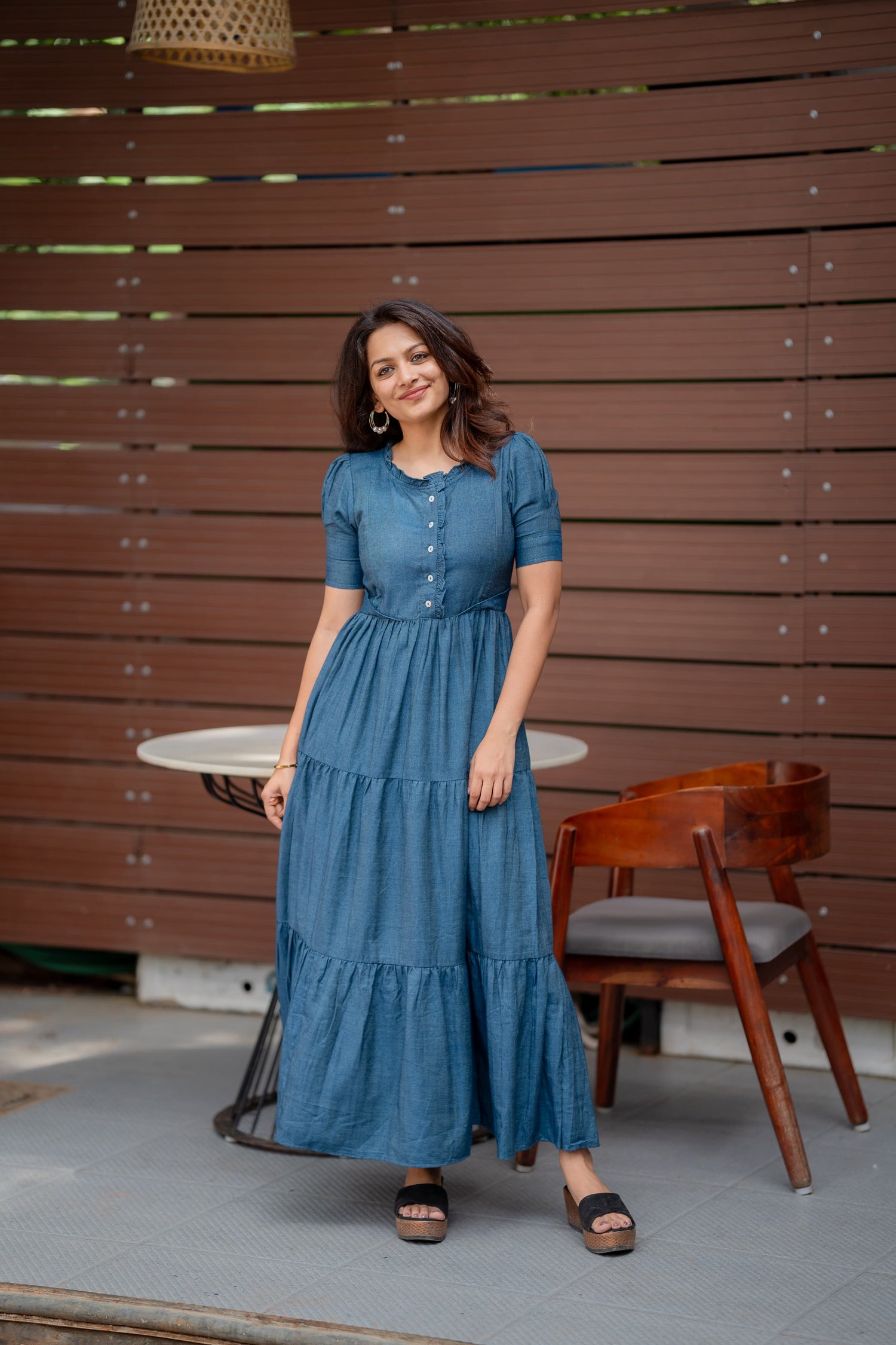 Its Not Denim Maternity Feeding Dress