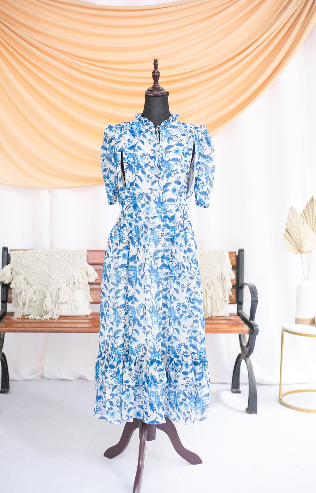 Sapphire Maternity Feeding Dress