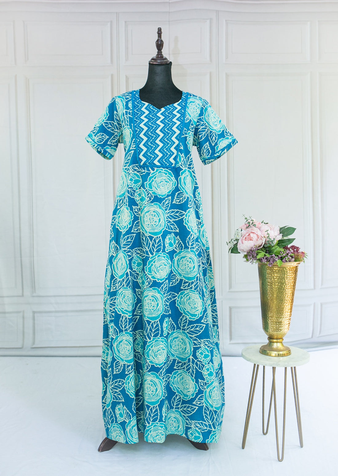 Twilight Bloom Night gown Side zips