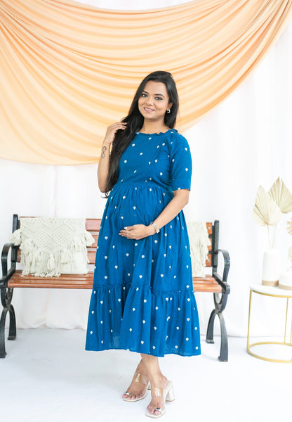 Sea Me Maternity Feeding Dress