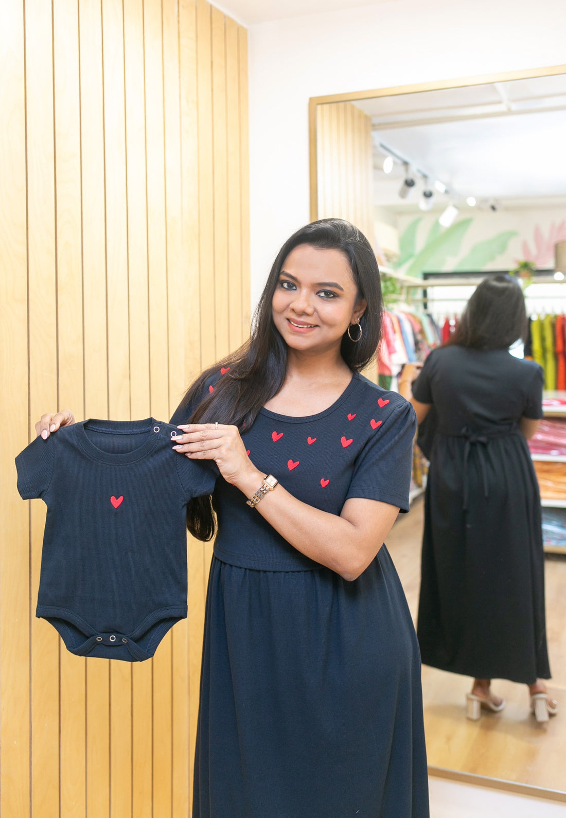 Baby Onesie Navy Snuggle