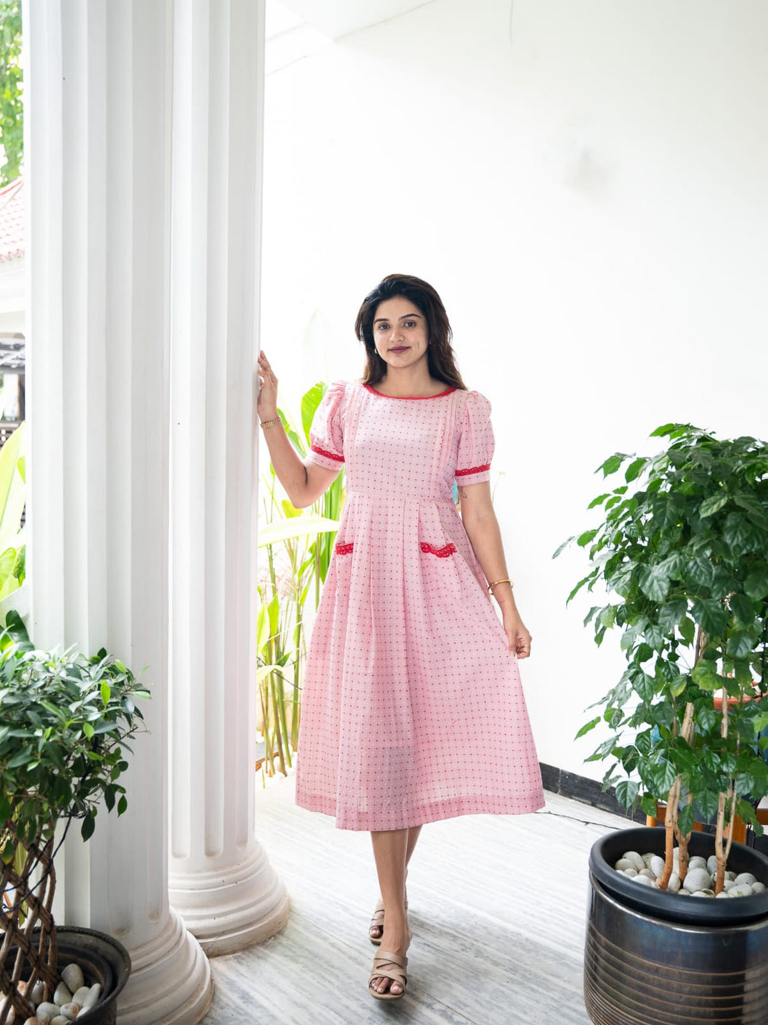 Positivity Maternity Feeding Dress