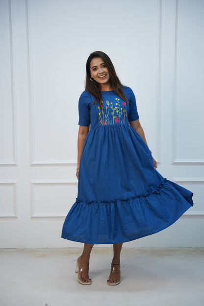 Indibloom Maternity Feeding Frock