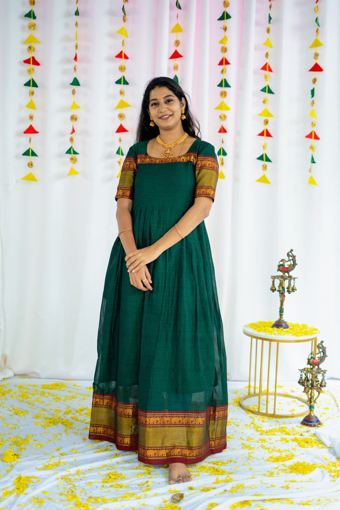 Thanga vayal Maternity Feeding Maxi Dress