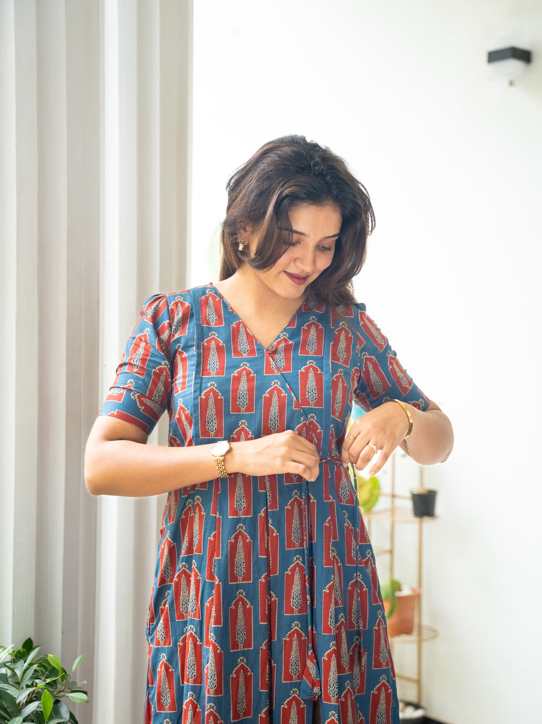 Neela  Maternity Feeding Dress