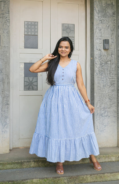 Seaside Maternity Feeding Dress