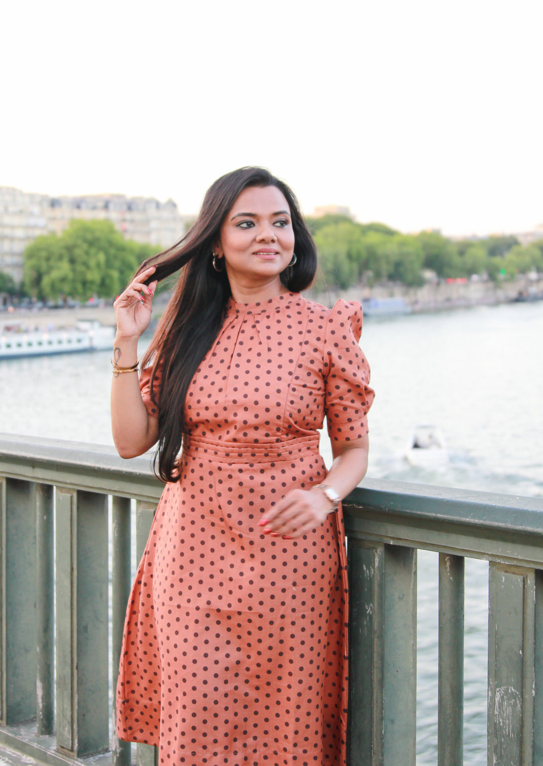 My Chocolate Latte Maternity Feeding Dress