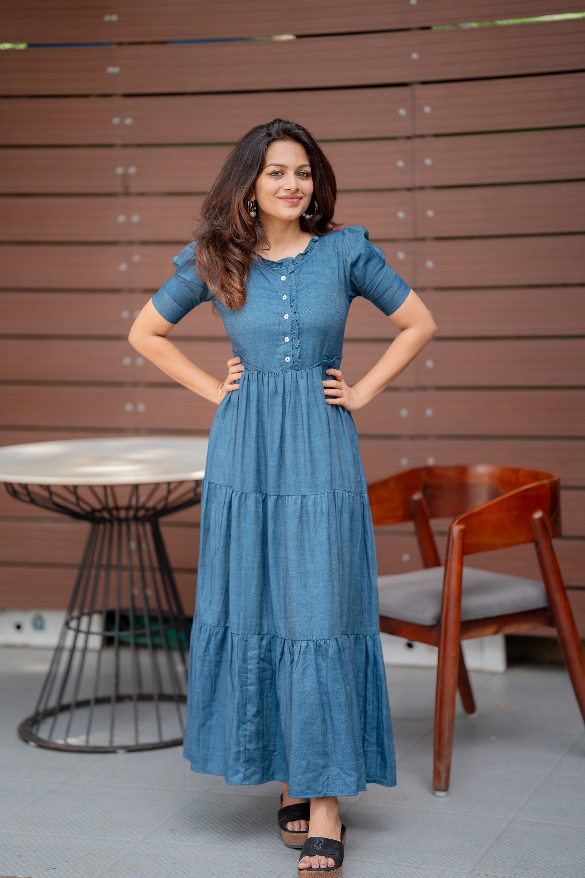 Its Not Denim Maternity Feeding Dress