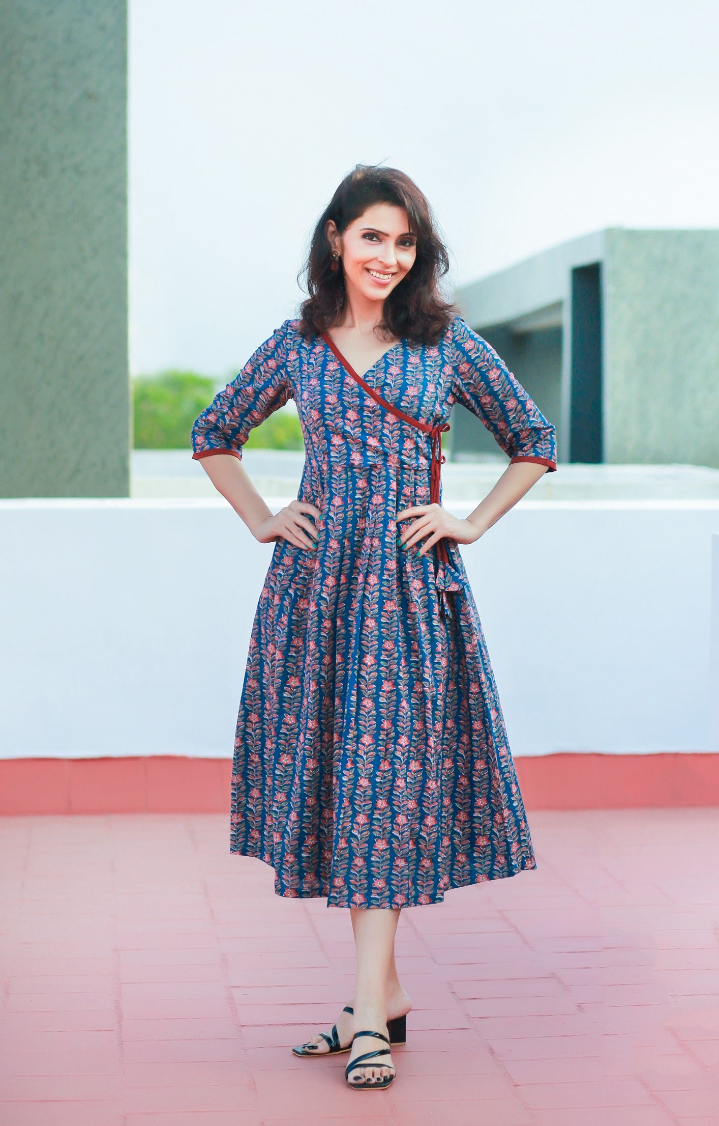 Home hot sale frock design