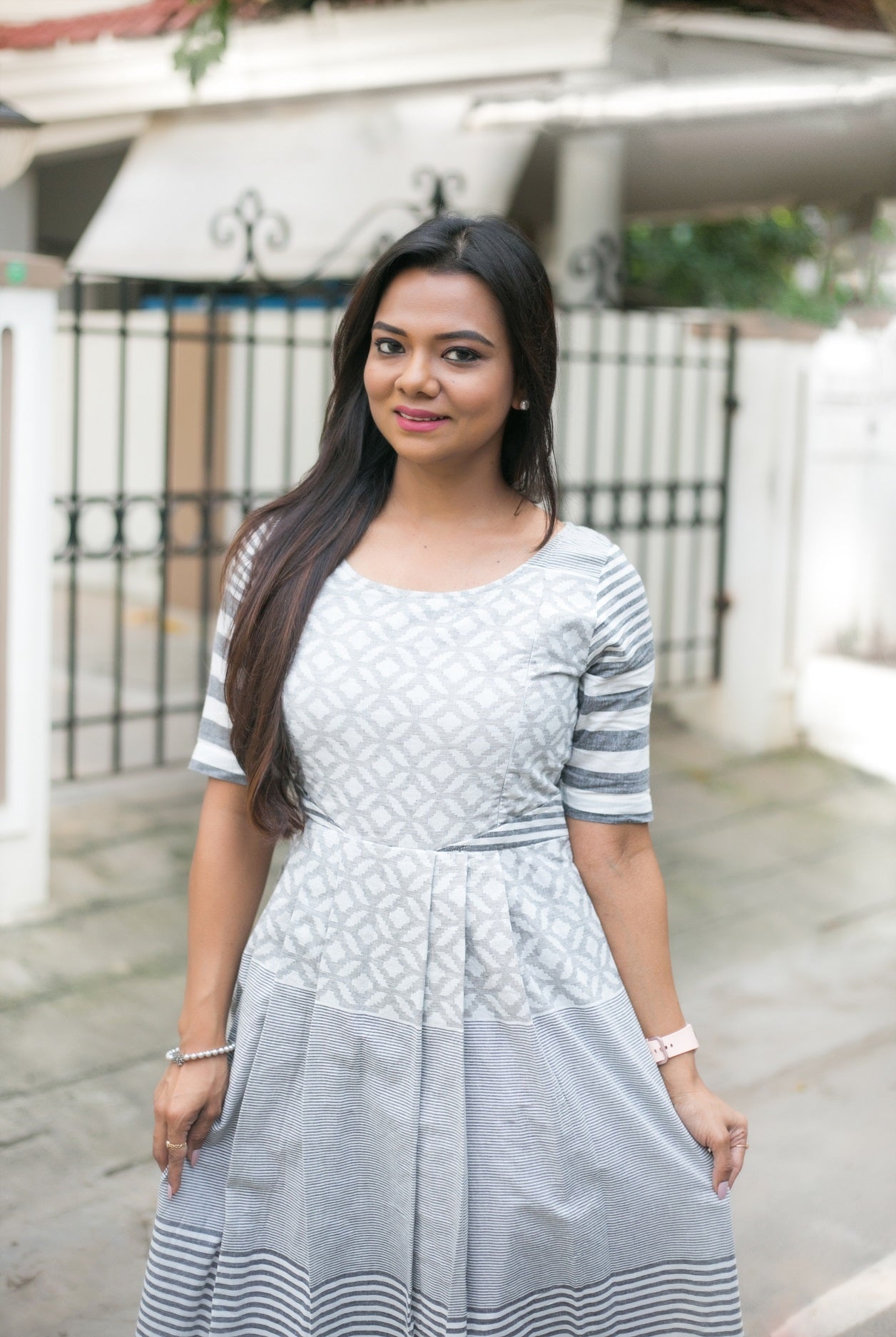 SNOWFLAKES FROCK