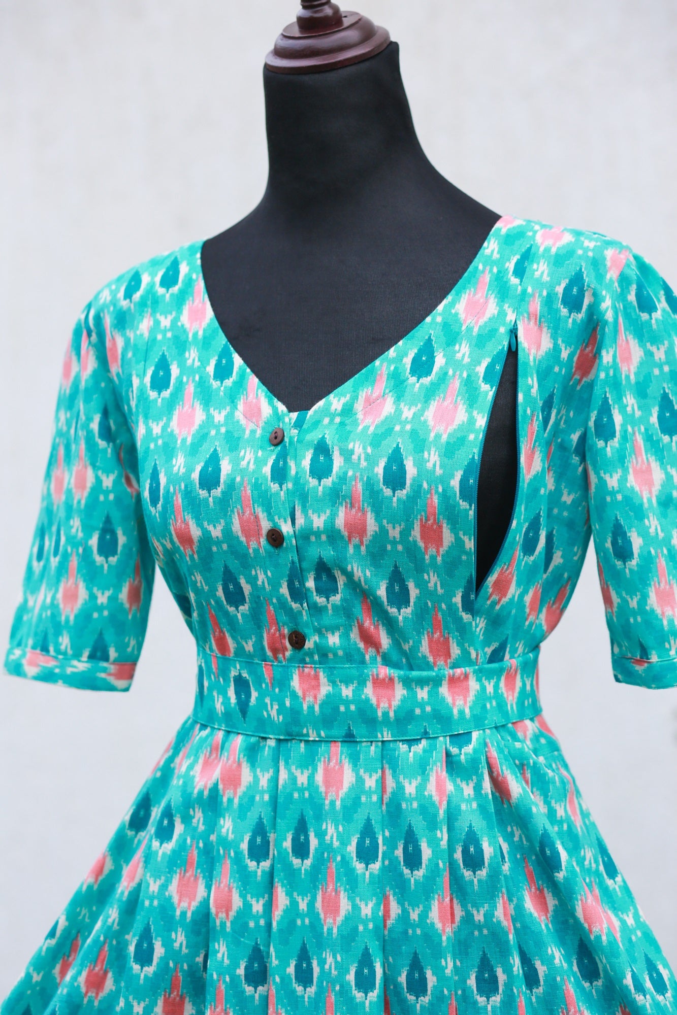 TURQUOISE by the SEA Maternity Feeding Dress