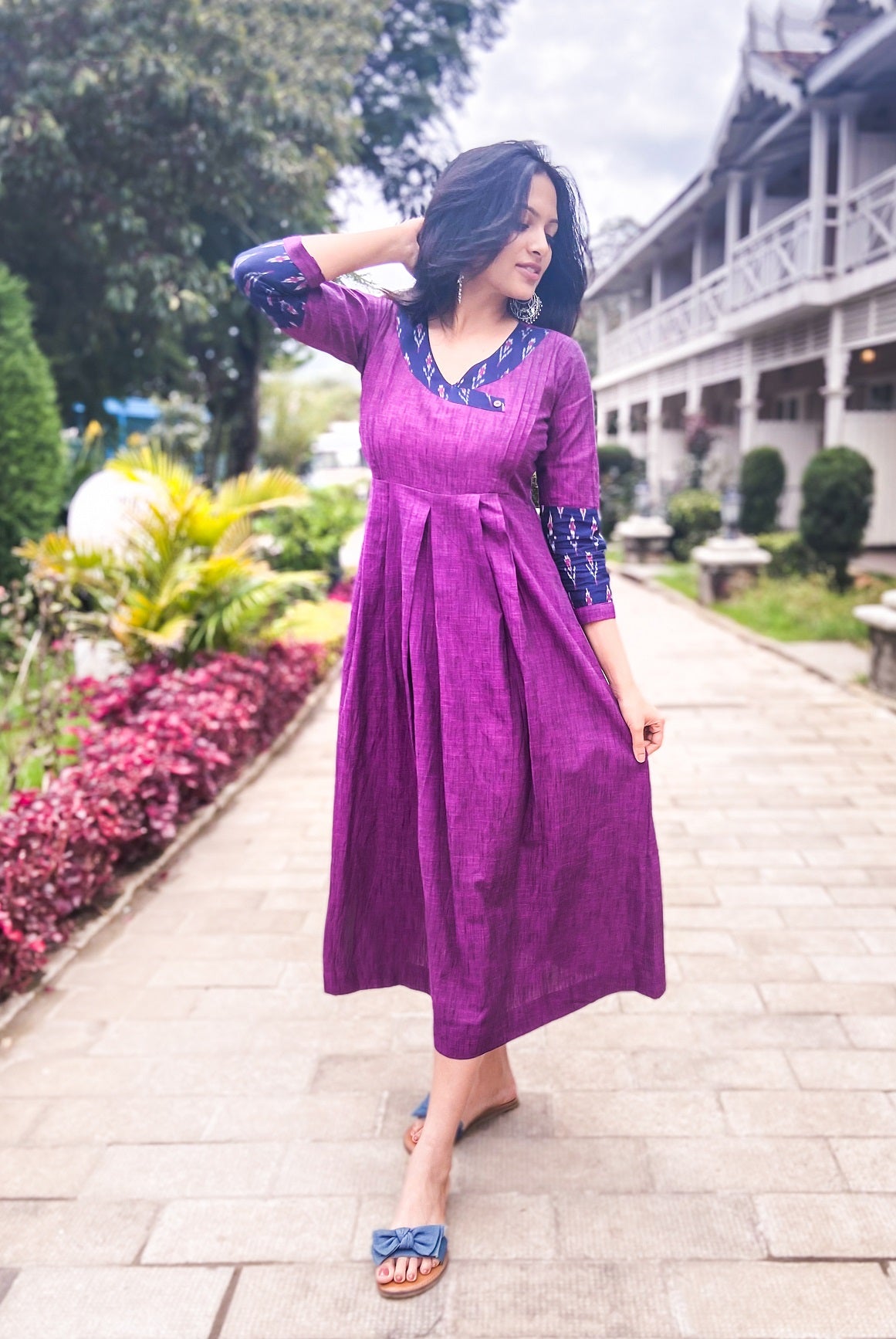 AMETHYST Maternity Feeding Frock