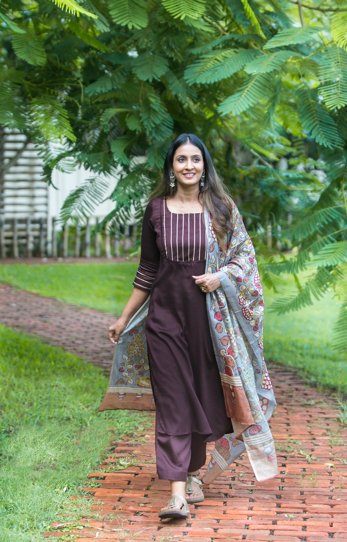 TRUFFLE Maternity Feeding 3 Piece Kurta Set