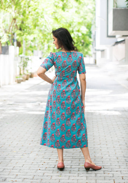 TEAL Grace Maternity Feeding Dress