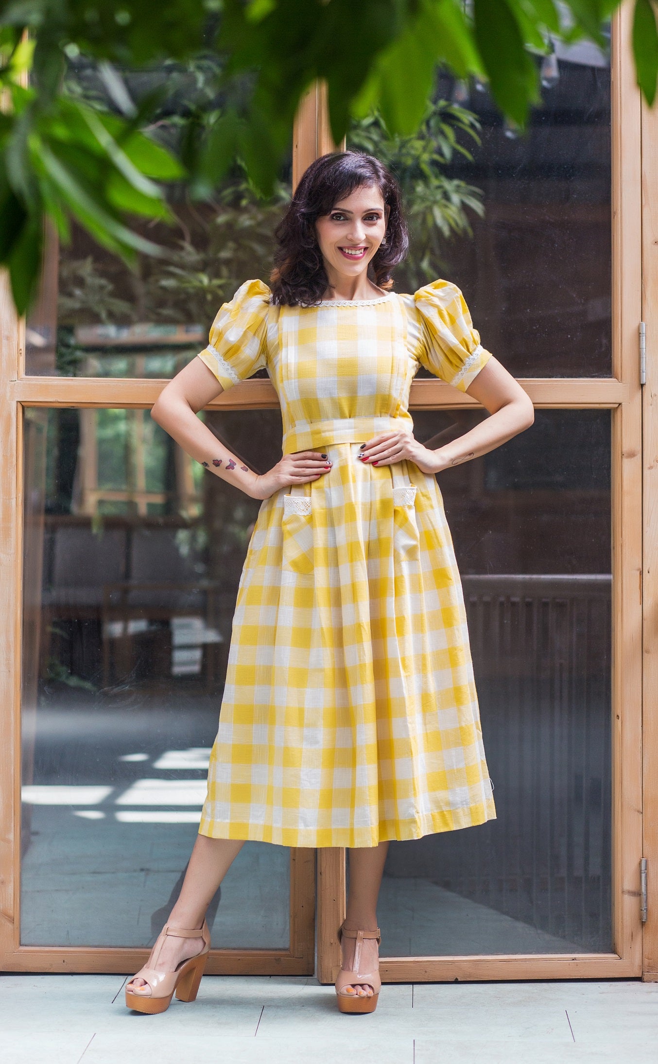 LEMONADE Maternity Feeding Frock Dress