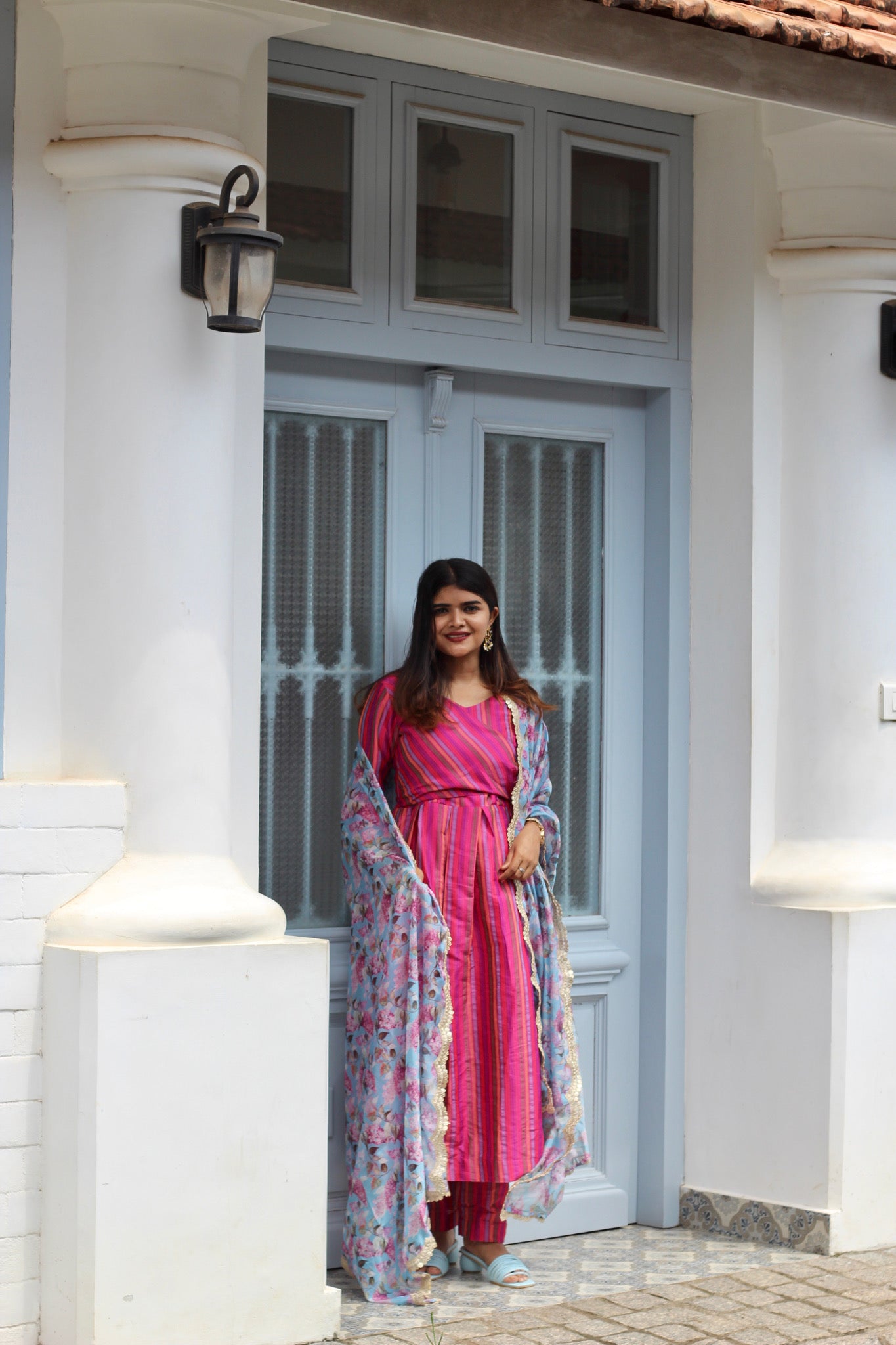 CHAAND Festive Maternity Feeding CO-OD Set