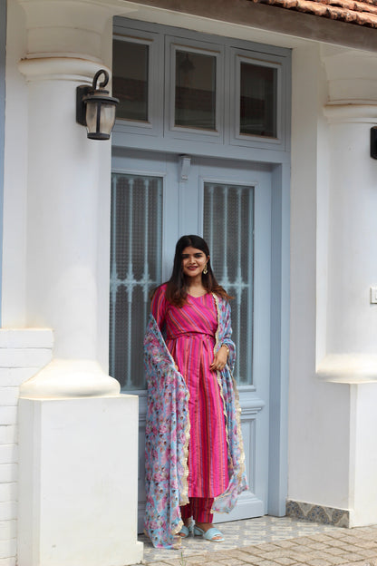 CHAAND Festive Maternity Feeding CO-OD Set